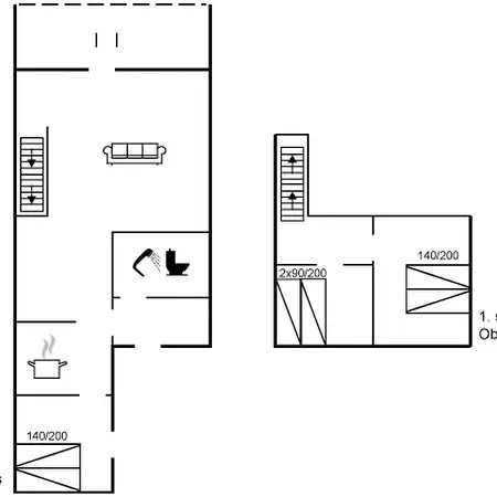 Virpi - 1km From The Sea By Interhome Appartamento Blokhus